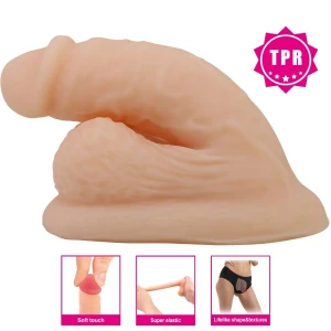 PRETTY LOVE - WILDON ULTRA REALISTYCZNY I ELASTYCZNY DILDO 10 CM NATURALNY